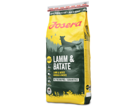 JOSERA Lamm & Batate - беззерновой сухой корм Йозера (Ягненок и Батат) для взрослых и пожилых собак, 15 кг