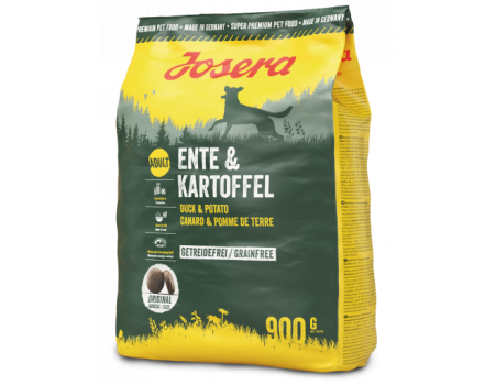 Josera Ente & Kartoffel - сухой корм Йозера Утка и картофель для собак 0.9 кг