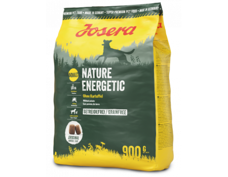 Josera Nature Energetic - беззерновий корм Йозера для активних собак 0,9 кг