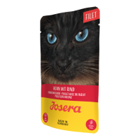 Влажный корм для кошек Josera Filet Huhn mit Rind, филе курицы с говядиной, 70 г