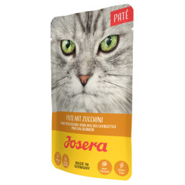 Вологий корм для котів Josera Paté Pute mit Zucchini, паштет з індички..