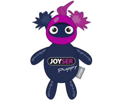 Іграшка для цуценят JOYSER Squirrel with Helmet БІЛКА В ШЛЕМІ, синій/рожевий