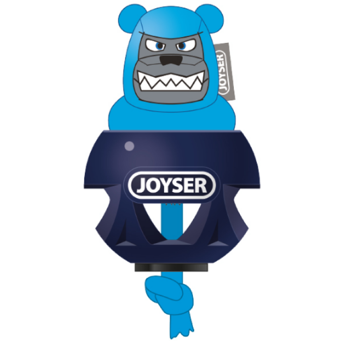 Игрушка для собак JOYSER Cageball МЕДВЕДЬ В КЛЕТКЕ, синий/голубой