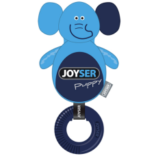Игрушка для щенков JOYSER Elephant with Ring СЛОН С КОЛЬЦОМ, синий/голубой