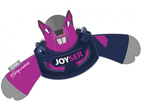 Игрушка для собак JOYSER Mini Squirrel МИНЫ БЕЛКА, розовый/фиолетовый