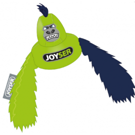 Игрушка для собак JOYSER Mini Gorilla Горилла, лайм/фиолетовый..