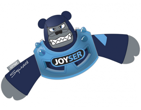 Игрушка для собак JOYSER Armored Bear Медведь в броне, синий/голубой