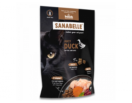 Беззерновий м'який корм Sanabelle Juicy Duck для котів, качка, 800 г