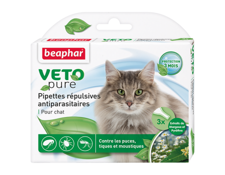 Beaphar Краплі БІО СПОТ ВІН проти паразитів та комарів для котів 1 піпетка