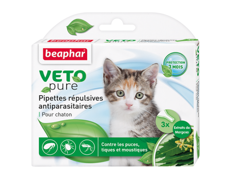 Beaphar Краплі БІО СПОТ ВІН проти паразитів та комарів для кошенят 1 піпетка