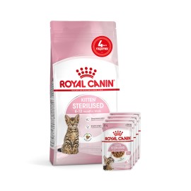 Акция // Сухой корм для котят стерилизованных ROYAL CANIN KITTEN STERI..