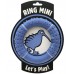 Игрушка для собак Kiwi Walker «Кольцо» синее, 13,5 см  - фото 2