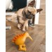 Игрушка латексная для собак Whistle Kiwi Walker 8.5cm оранжевая  - фото 3