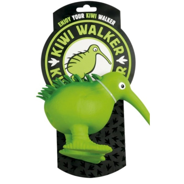 Игрушка латексная для собак Whistle Kiwi Walker 13.5cm зеленая