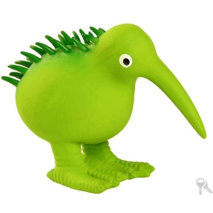 Игрушка латексная для собак Whistle Kiwi Walker 13.5cm зеленая