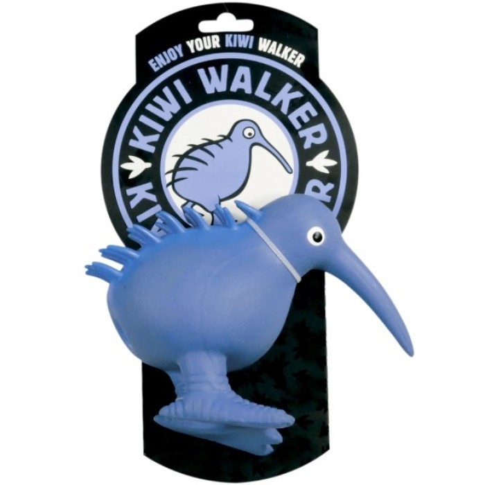 Іграшка латексна для собак Whistle Kiwi Walker 8.5cm синя