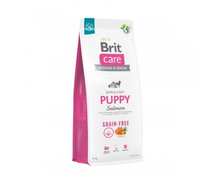 Корм для щенков Brit Care Dog Grain-free Puppy беззерновой с лососем, 12 кг