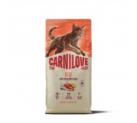 Корм сухой Carnilove True Fresh Beef Sterilised для стерилизованных ко..
