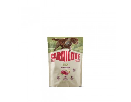 Корм сухий Carnilove True Fresh Duck для cобак качка 1,5 кг