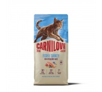 Корм сухой Carnilove True Fresh Fish & Turkey Sterilised для стерилизо..