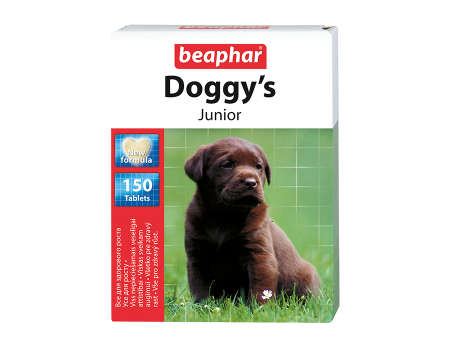 Beaphar Кормовая добавка Doggy's Junior для щенков, 150 табл.