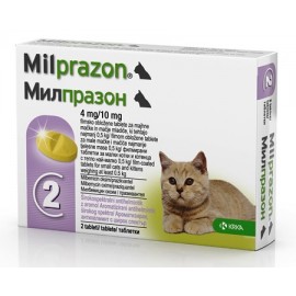 Милпразон - антигельминтный препарат широкого спектра действия для кот..