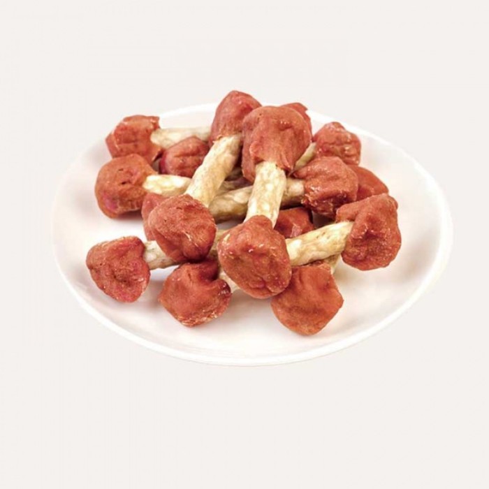 Wanpy Lamb Jerky Dumbell ВАНПИ ВЯЛЕНЫЙ ЯГНЕНОК КОСТЬ-ГАНТЕЛЬ лакомство для собак, 0.1 кг