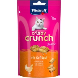 Подушечки для кошек Crispy Crunch Птица, 60 г..