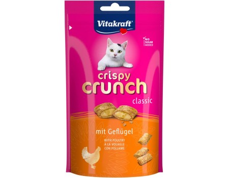 Подушечки для кошек Crispy Crunch Птица, 60 г