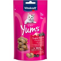 Закуски м'які Vitakraft Cat Yums Duck and lavander, для котів, з качкою та бузиною, 40 гр