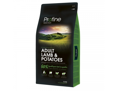 термін до 05.2023р // Profine (Профайн) Adult Breeds Lamb & Potatoes - сухий корм для дорослих собак з ягнятком та картоплею 15кг