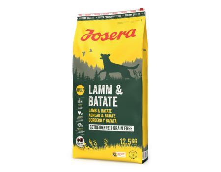 Josera Lamb and Batate для дорослих собак з ягнятком 12.5кг