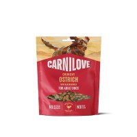 Лакомство Carnilove Crunchy Snack Ostrich with Blackberries для собак хрустящие страус и ежевика 200 г
