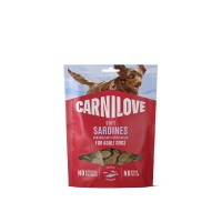 Ласощі Carnilove Soft Snack Sardines with Wild garlic для собак м'які сардини і дикий часник 200 г