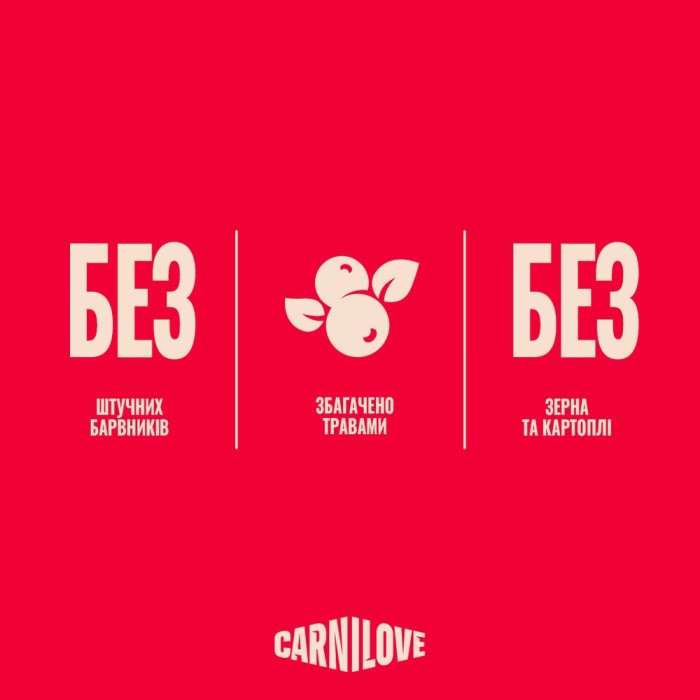 Ласощі Carnilove Soft Snack Turkey with Catnip для котів м'які індичка і котяча м'ята 50 г