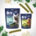 Ласощі для cобак середніх порід Brit Premium Dental Snacks M з колагеном і спіруліною, 180 г  - фото 2
