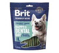 Ласощі для cобак великих порід Brit Premium Dental Snacks L з колагено..