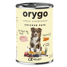 Консерва для собак Orygo CHICKEN CARROT Ориго курица с морковью 400 г