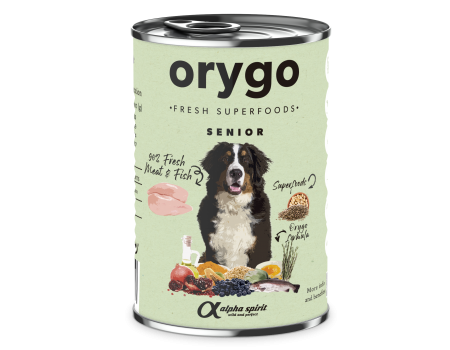 Консерва для літніх собак Orygo SENIOR Оріго Сеньор, 400 г