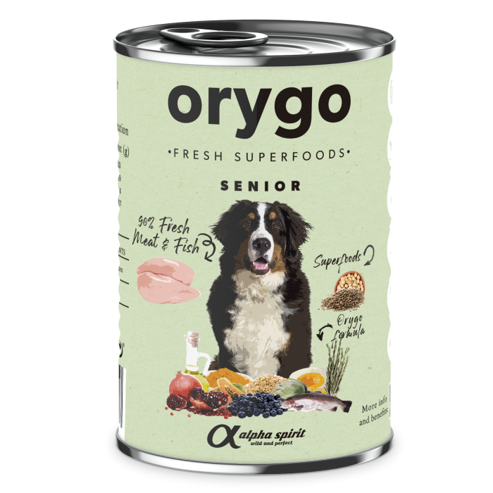 Консерва для пожилых собак Orygo SENIOR Ориго Сеньор, 400 г