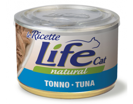LifeCat leRicette Tuna - ЛайфКет Додатковий вологий корм для котів, 150 гр Тунець