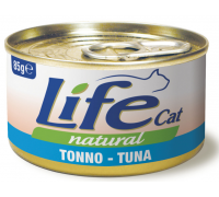  LifeCat Tuna - ЛайфКэт  Дополнительный влажный корм для кошек, 85 гр ..