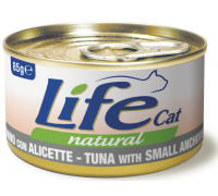  LifeCat Tuna with small anchovies - ЛайфКэт  Дополнительный влажный к..