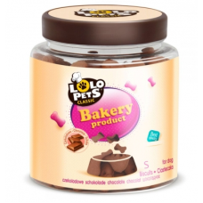 "Lolopets" Classic Bakery M бісквіти для собак зі смаком шоколаду, 210г