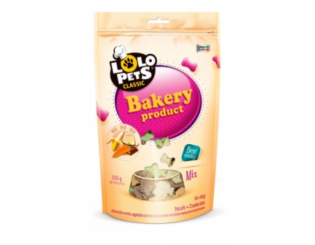  "Lolopets" Classic Bakery M бисквиты для собак Mix, 350г