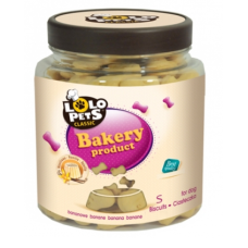 "Lolopets" Classic Bakery S бісквіти для собак зі смаком ванілі, 210г