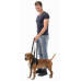 Поддерживающая шлейка для собак, TRIXIE ; L: 65–75см,черный  - фото 3