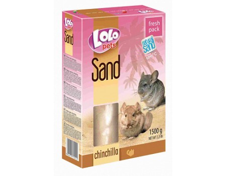 "Lolopets" Песок для шиншил  1500г  