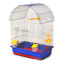 Клетка для птиц ЛОРИ "Виола", крашеная 47,0х30,0х66,0 см