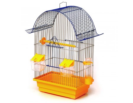 Клетка РЕТРО Лори для волнистых попугаев и других декоративных птиц, краска